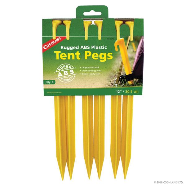 Coghlan’s ABS Tent Pegs – 12″