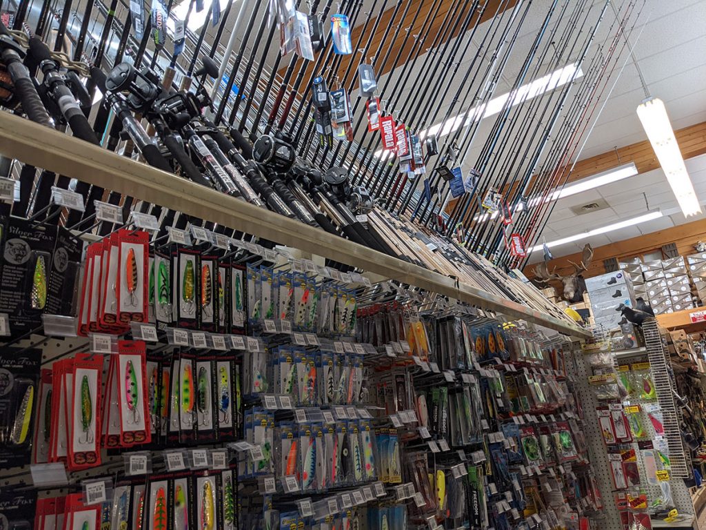 Tons of fishing tackle