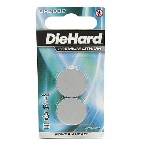 Diehard Lithium CR2032 Battery 2 Pack