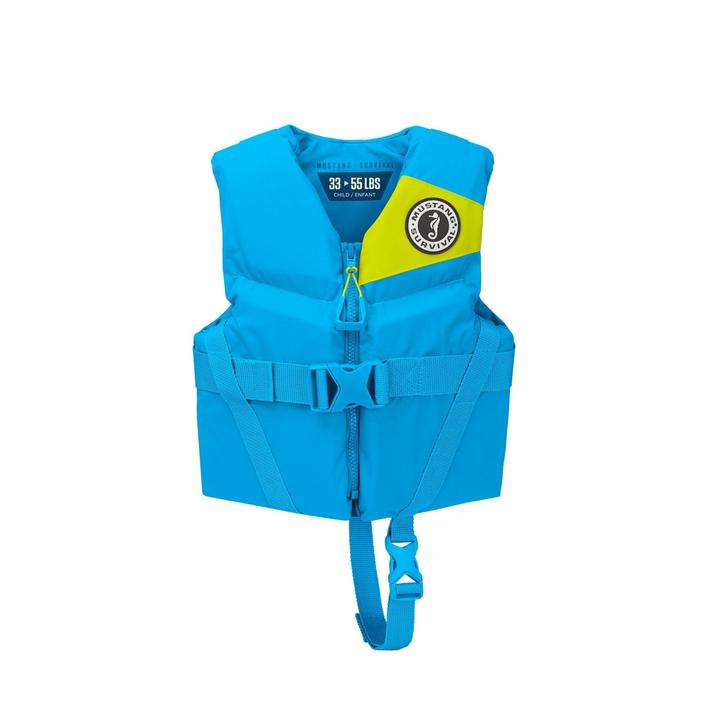 Mustang REV™ Child Vest – Azure Blue