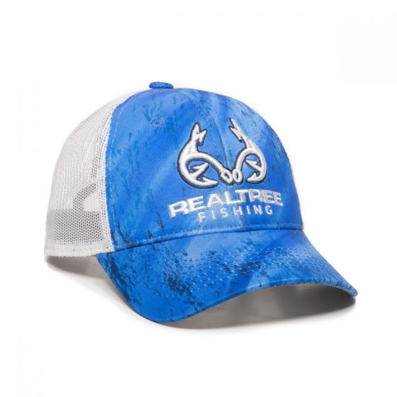 Outdoor Cap RealTree Fishing Hat -Blue/White