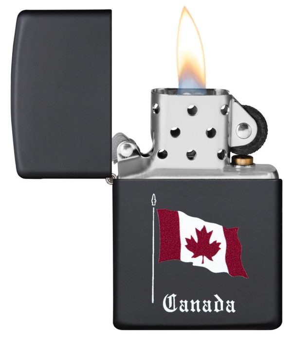 Zippo Flag Of Canada Lighter - Image 4