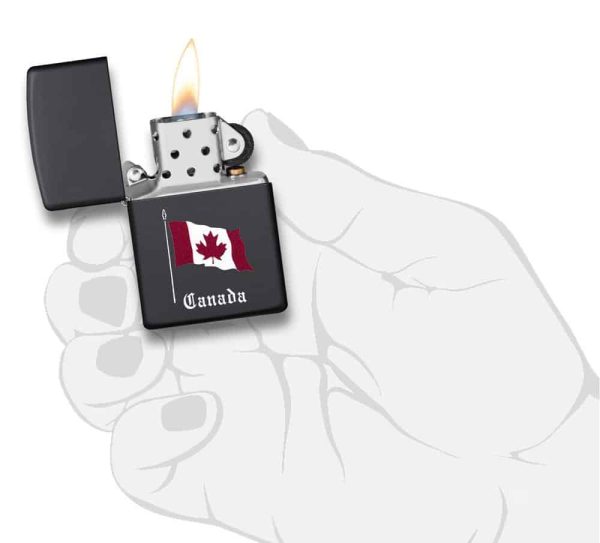 Zippo Flag Of Canada Lighter - Image 2