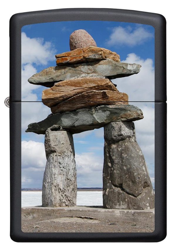 Zippo Souvenir Inuit Stone Lighter - Image 4