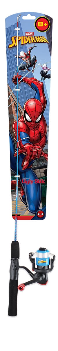 Ugly Stik Marvel Spiderman Combo – Reel Size: 30