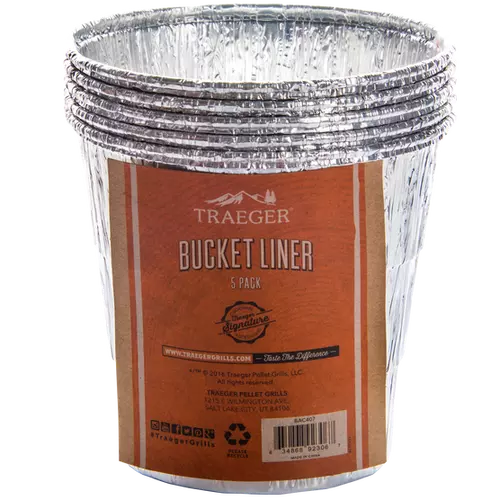 Traeger Bucket Liners – 5 Pack
