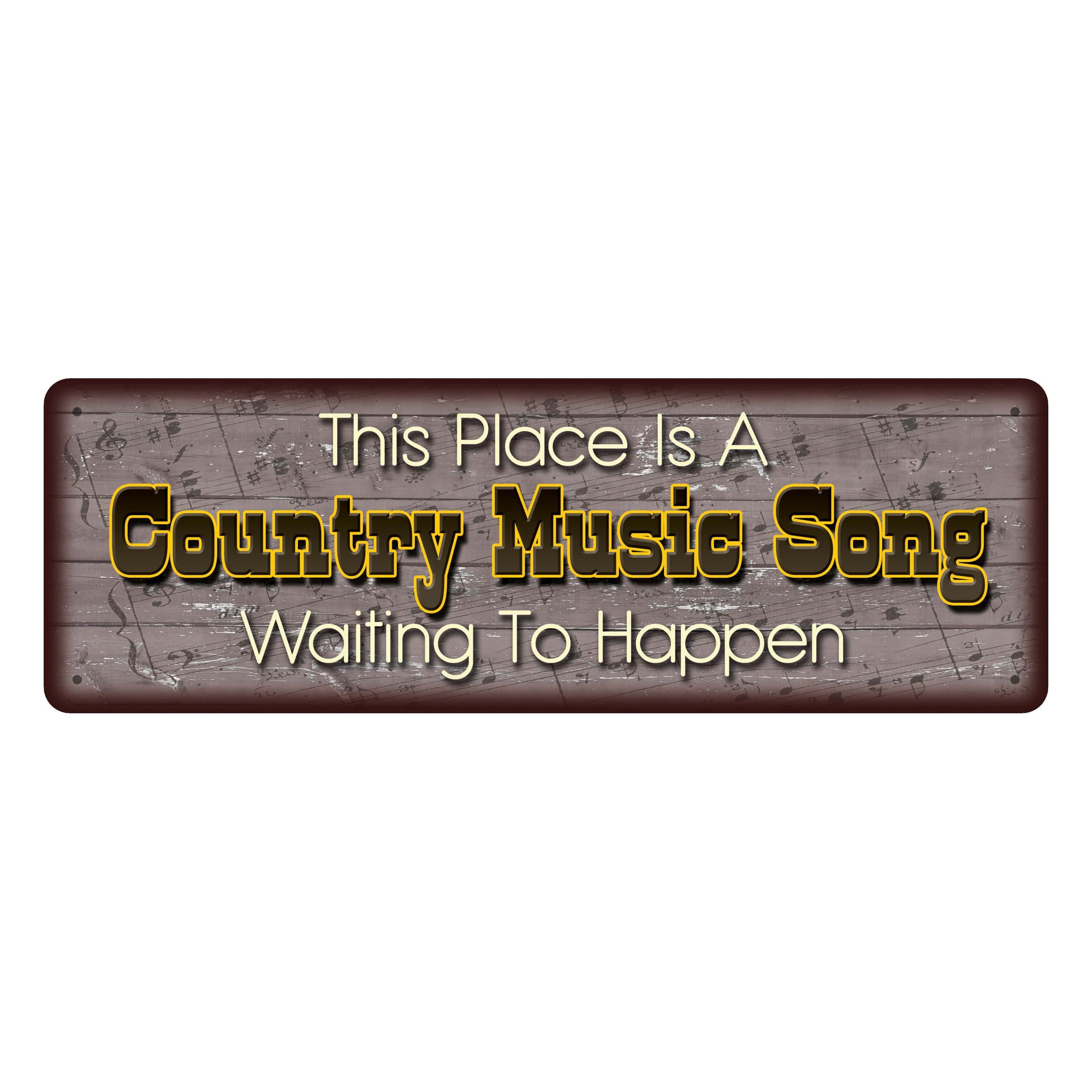Tin Sign – Country Music Song
