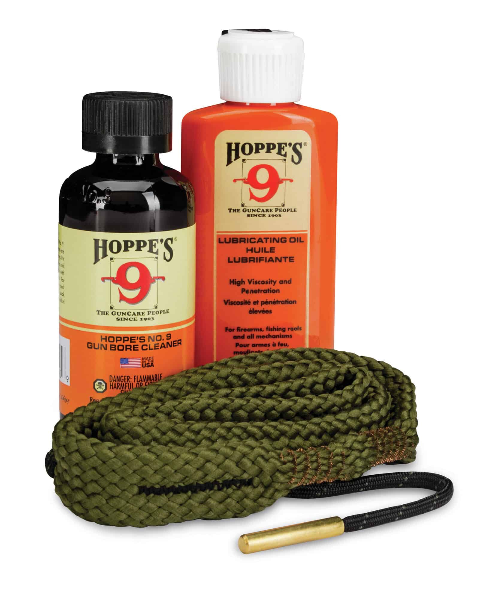 Cleaning Kit including Oil, cleaner, and bore snake