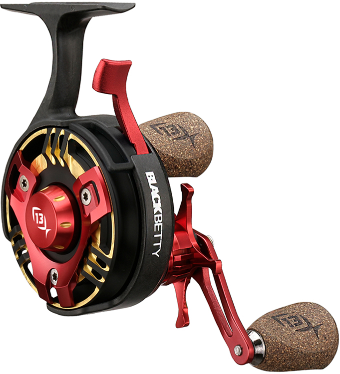 Black Betty FreeFall Trick Shop - Red/Gold/Silver, Right Hand