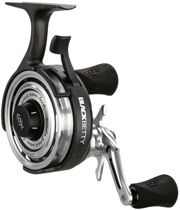 fishing bbffw2 5 lh black betty freefall ice reel