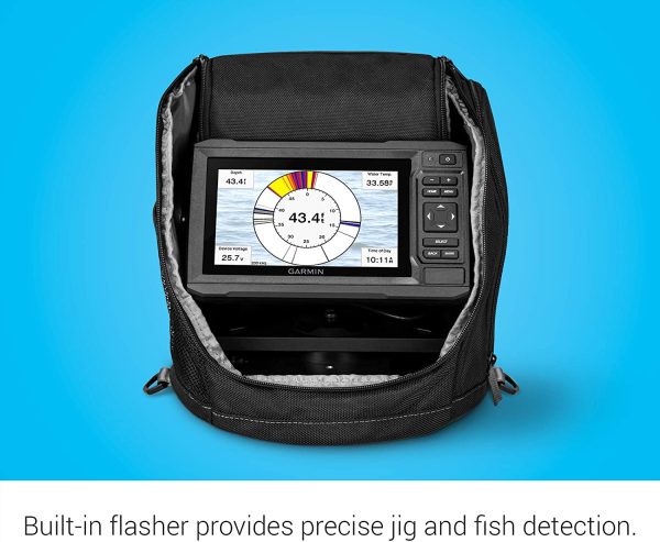 Echomap™ UHD 63cv Ice Fishing Bundle - Image 3