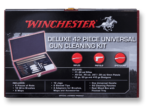 Deluxe Universal Gun Cleaning Kit – 42 Piece