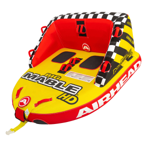 Big Mable HD 2 person floating tube showing the two seats