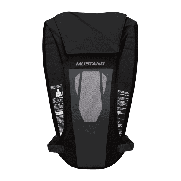 Elite 28 Hydrostatic Inflatable PFD back view