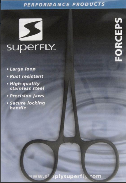 Stainless Steel Forceps – Anodized Black, Medium