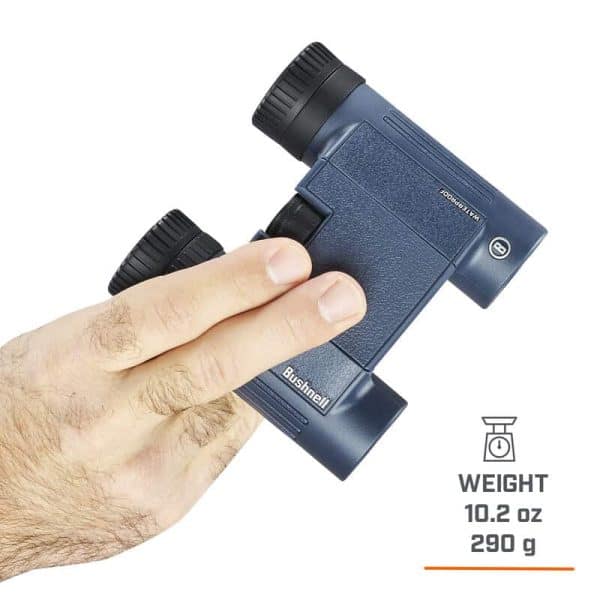 H20 10x25 Waterproof Binoculars Detail