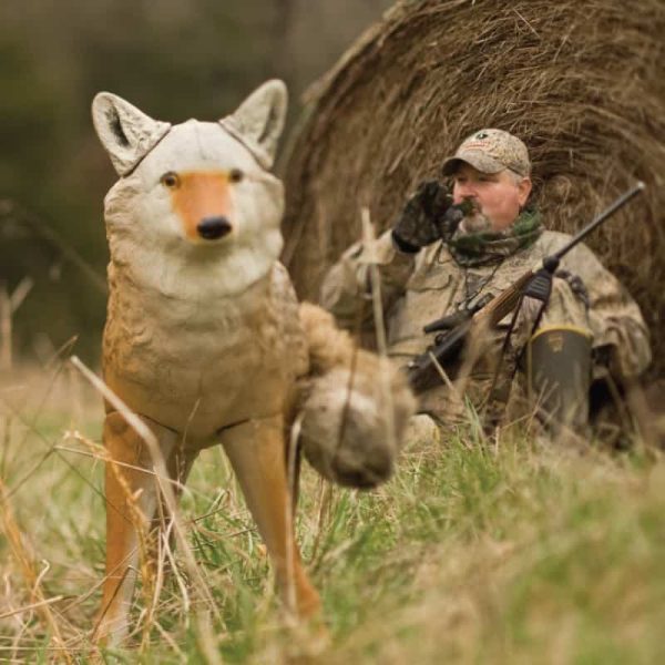 Master Series™ Lone Howler Coyote Decoy Action Shot