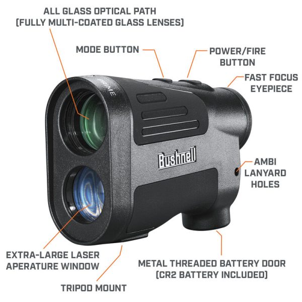 Prime 1800 6x24 Laser Rangefinder Detail