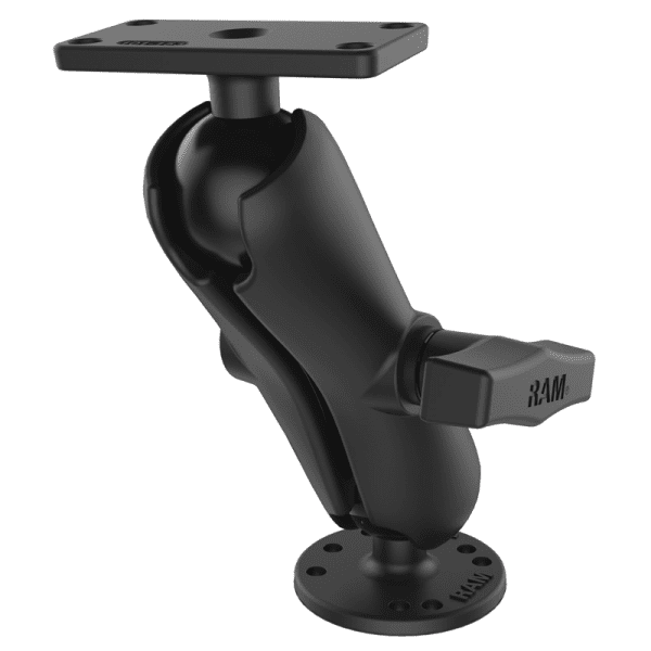 Drill-Down Double Ball Mount For Humminbird Helix 5