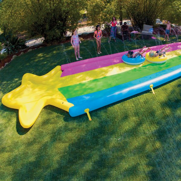 Rainbow Star Super Slide Top View