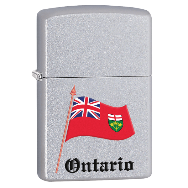 Zippo Souvenir Flag of Ontario