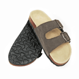ladies reflex sandal brown with two straps