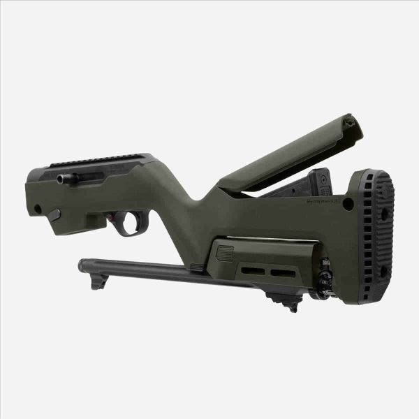 PC Backpacker Stock – Ruger® PC Carbine™ Olive Drab Green Open