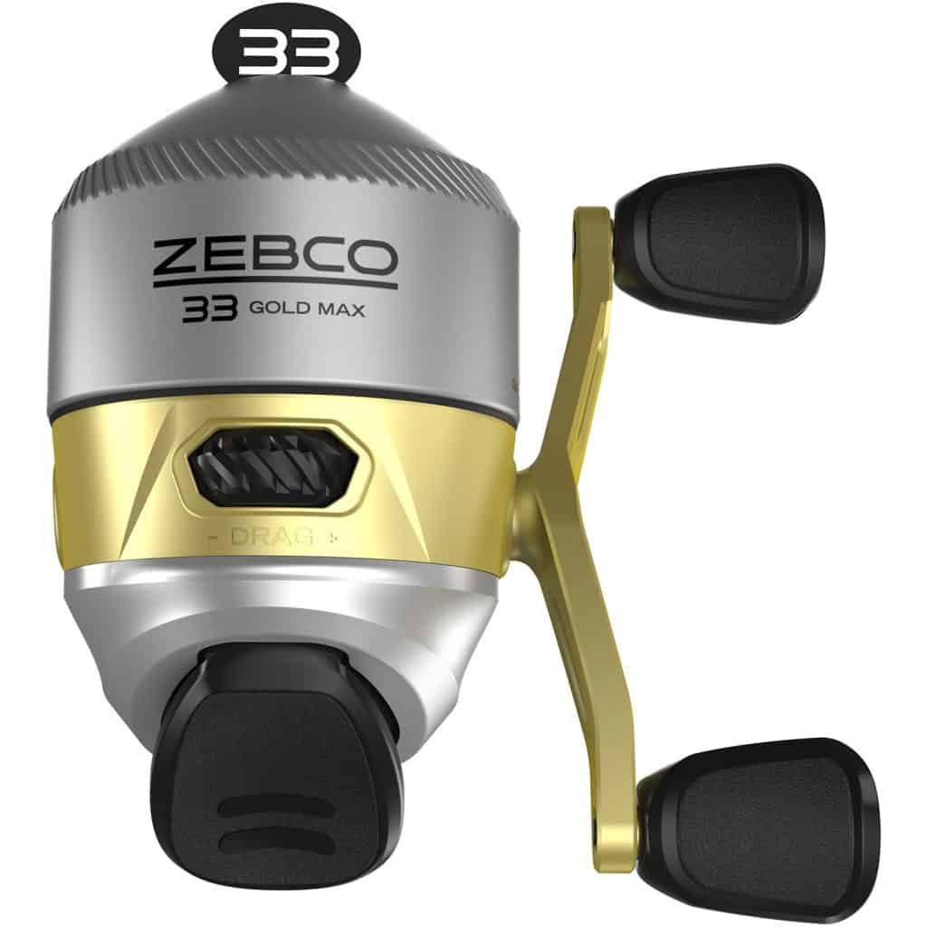 Zebco 33 MAX Gold Spincast Reel