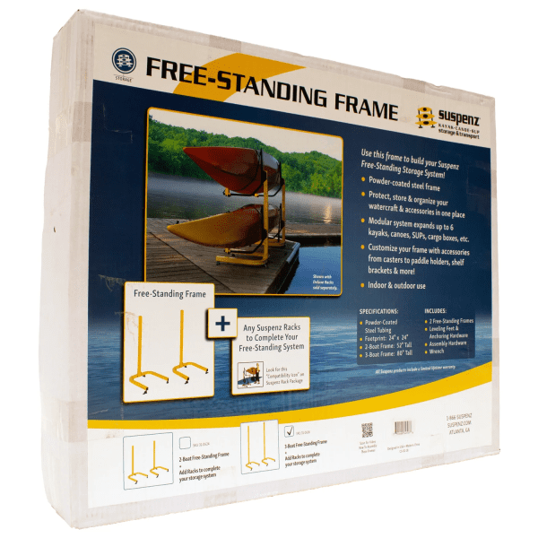 2-Boat Free-Standing Unit (Frame Only) Box