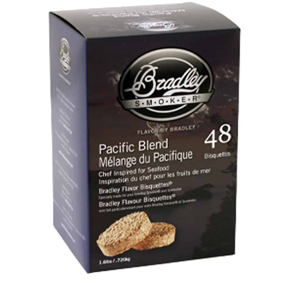 Smoker Flavour Bisquettes – Pacific Blend, 48 Pack
