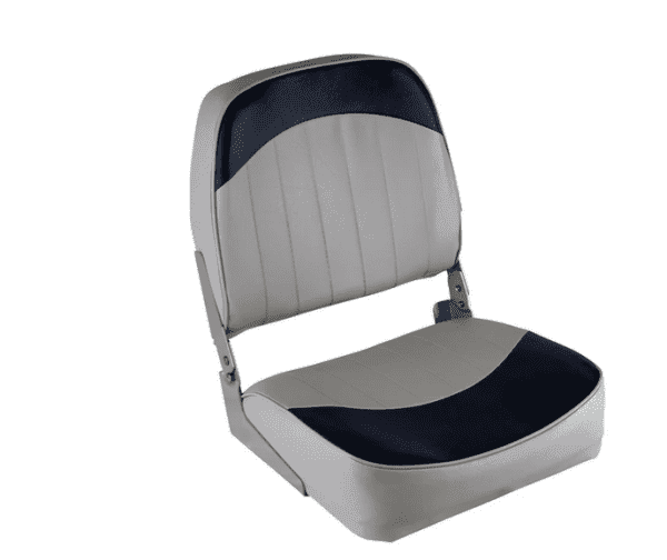 Promotionall Low Back Fishing Seat Grey Navy