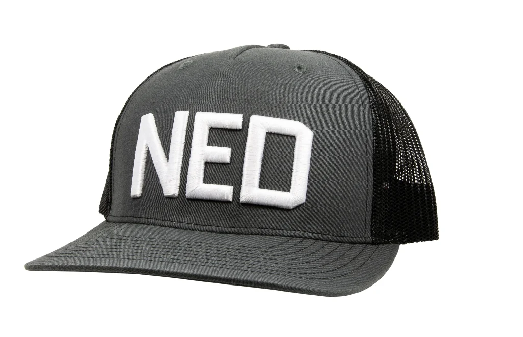 Structured Ned Trucker - Charcoal / Black
