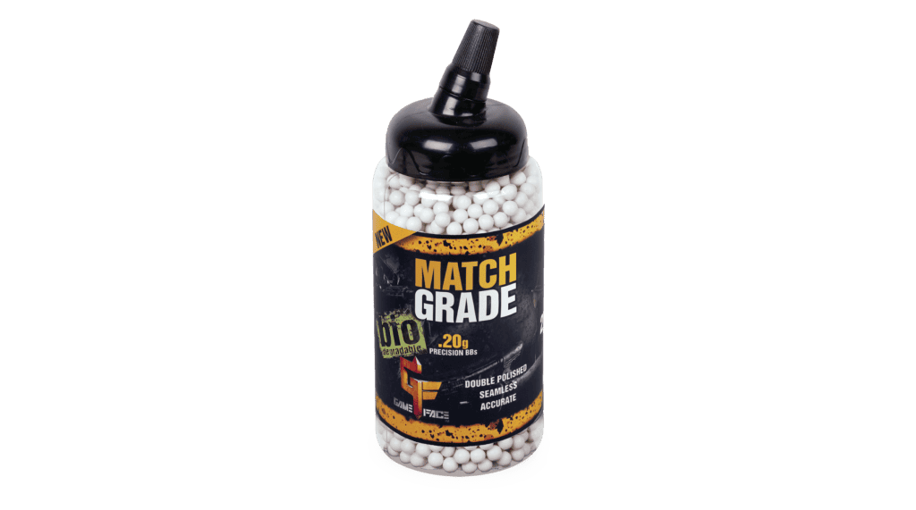 Game Face Match Grade Airsoft Ammo - .20