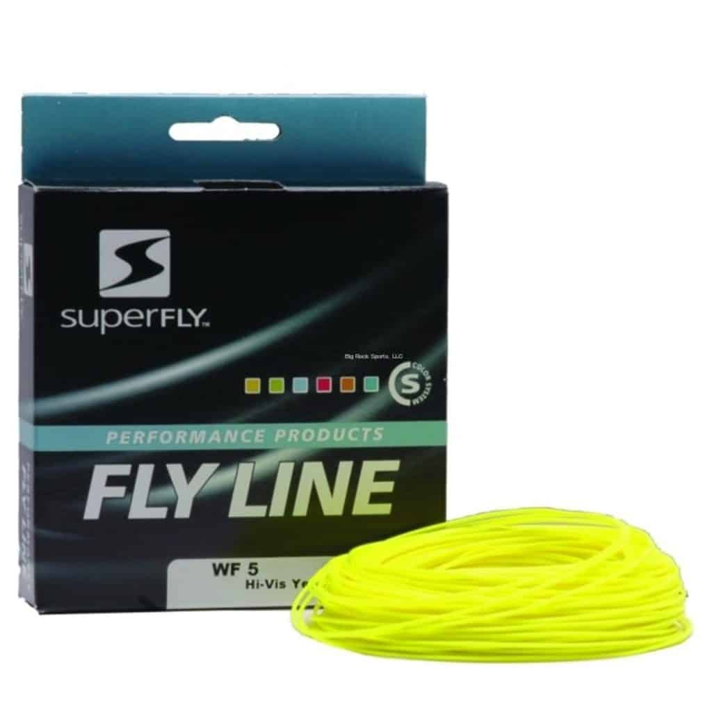 Superfly Performance Fly Line Hi Vis Yellow