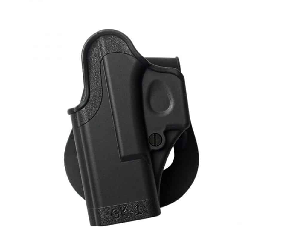 One Piece Paddle Polymer Holster - Left Handed