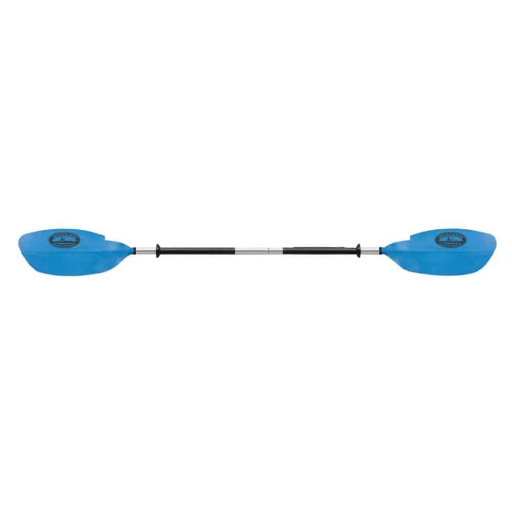 Curved Kayak Paddle - Blue, 8'