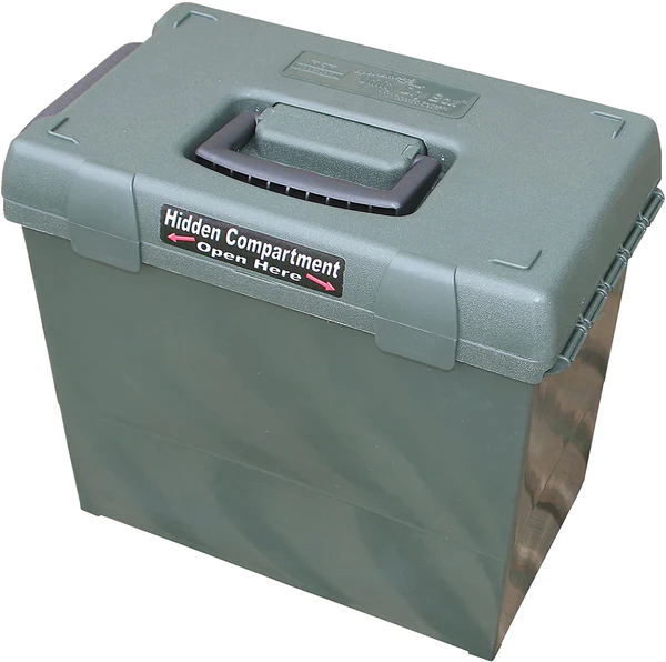 Sportsmen's Plus Utility Dry Box O-Ring Sealed - 15" x 8.8" x 13", Forest Green