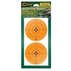 Shooting Spots - Orange, 12 Sheets, 3"