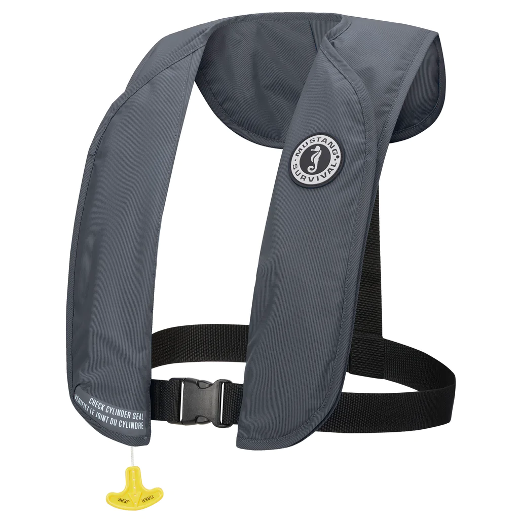 MIT 70 Manual Inflatable PFD - Admiral Gray