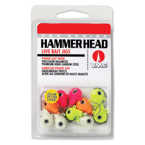 Hammer Head Jigs Assorted - Glow