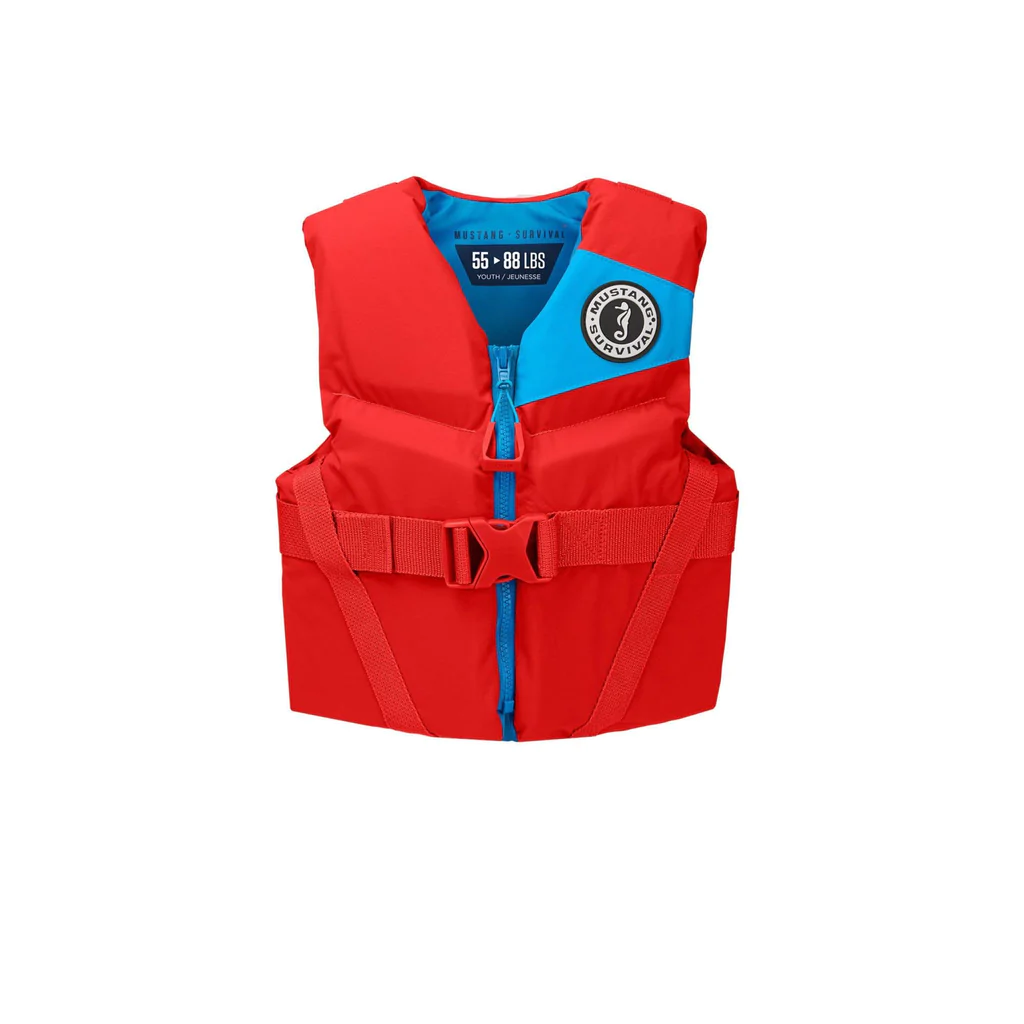 Youth Rev Foam Vest - Imperial Red