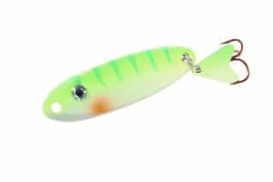 UV Macho Minnow® Spoon - UV Glo Perch, 1/4oz