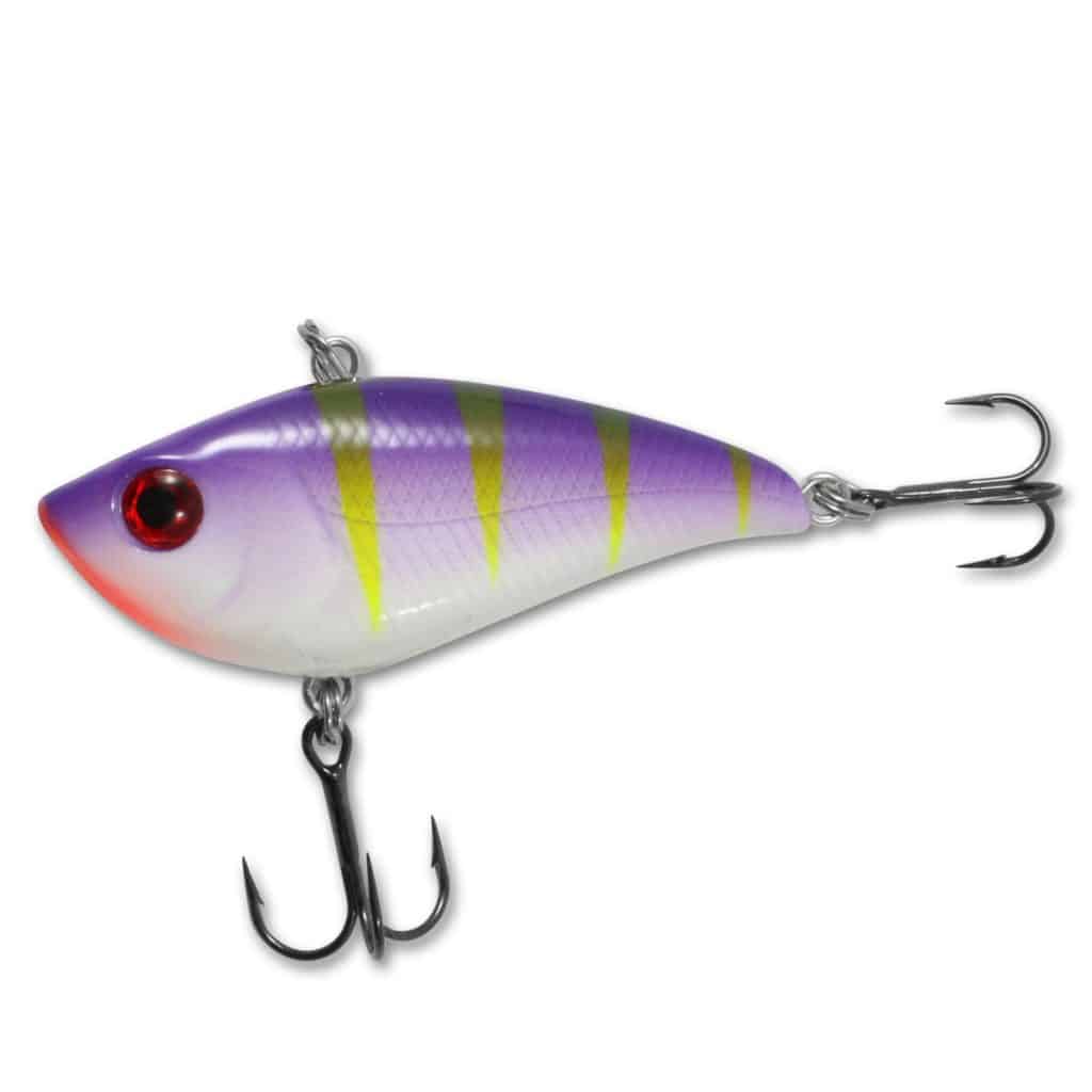 Rippin' Shad - Glo Purple Tiger, 3/8oz