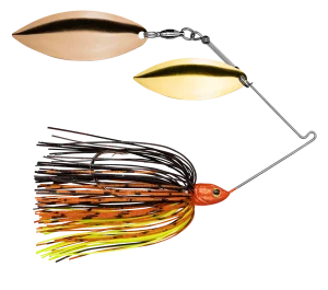 Tour Grade Double Willow Spinnerbait Green Tomato