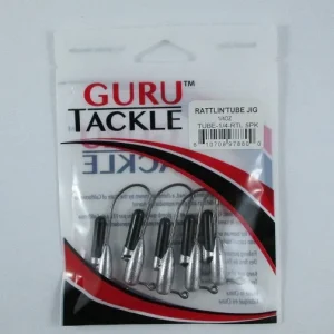 rattling tube jig 1/4oz guru tackle