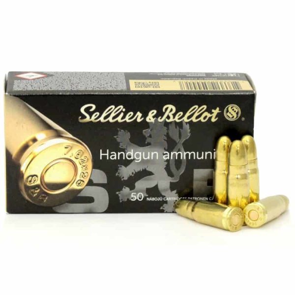 7.62 x 25 Tokarev 85gr - 50 Pack