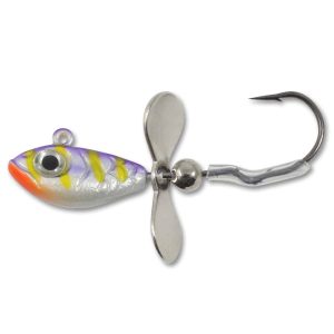 Northern Tackle UV Whistler Jig Purple Tiger