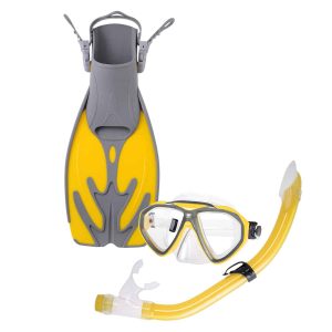 Beachcomber Super Jr - Junior Mask, Snorkel And Fins Kit