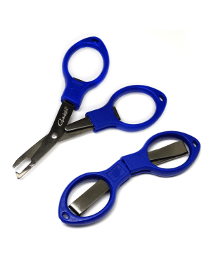 Folding Braid Scissors with Split Ring Opener