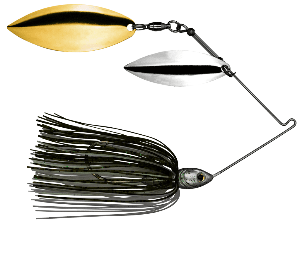 Tour Grade Spinnerbait Willow/Willow - Olive Shad